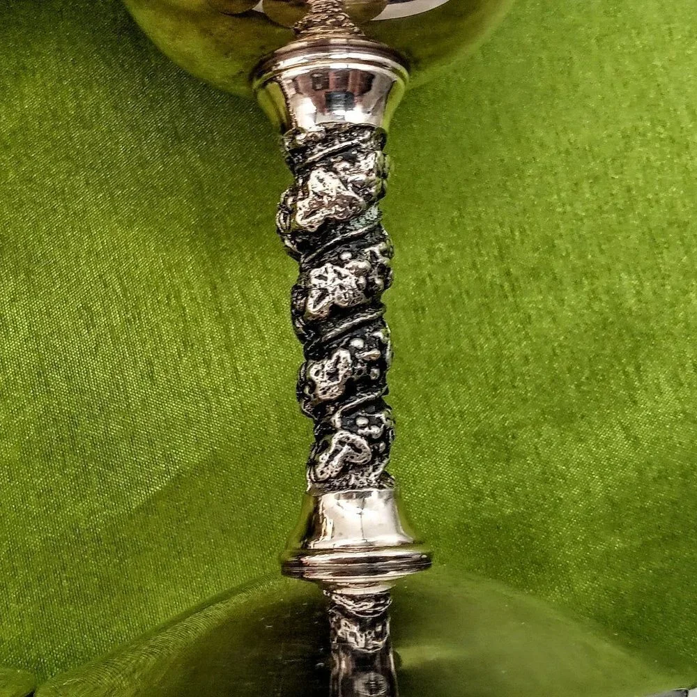 Vintage F.B. Rogers Silverplate Wine Goblet